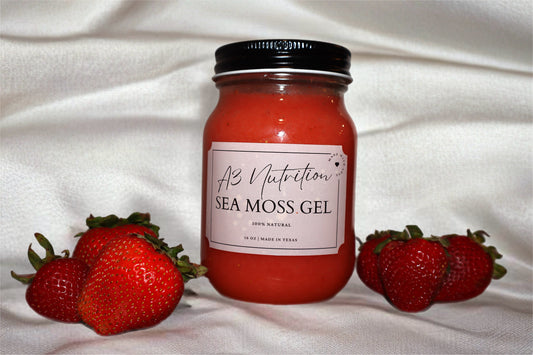 Sea Moss Gel Infused (Strawberry)